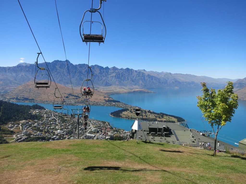 Blick auf Lake Wakatipu