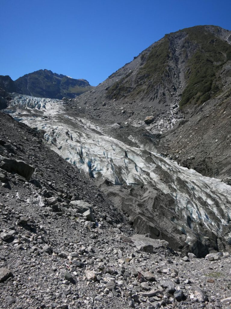 Die Gletscherzung Fox Glacier 