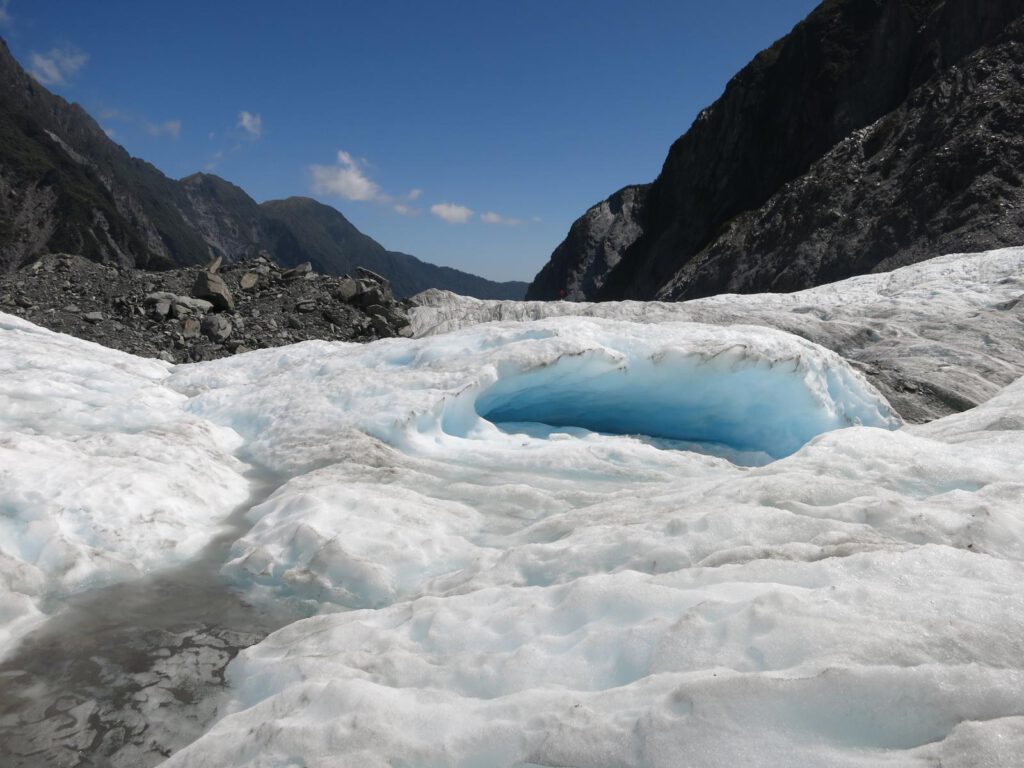 Auf dem Gletscher