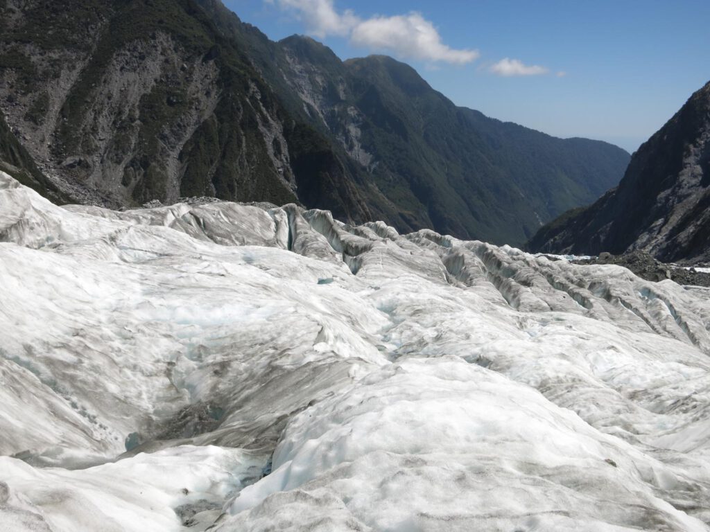 Auf dem Gletscher