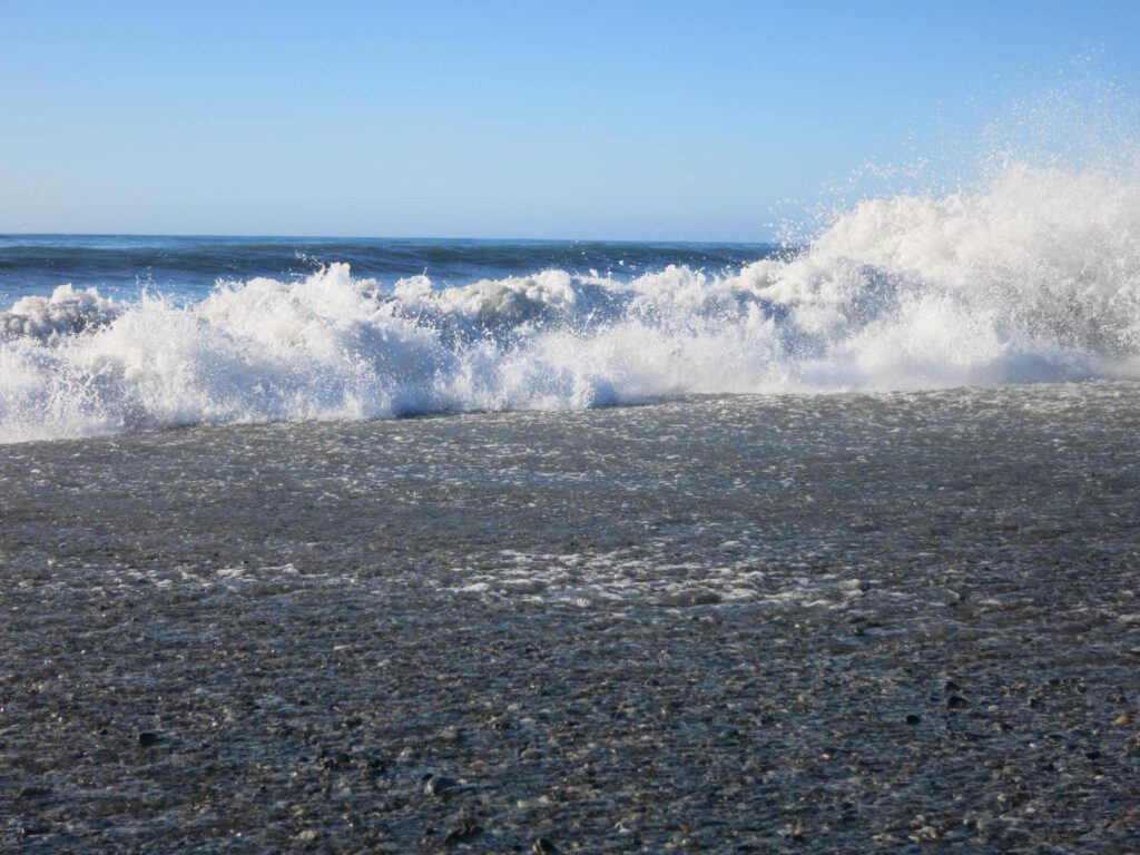 Am Strand von Hokitika