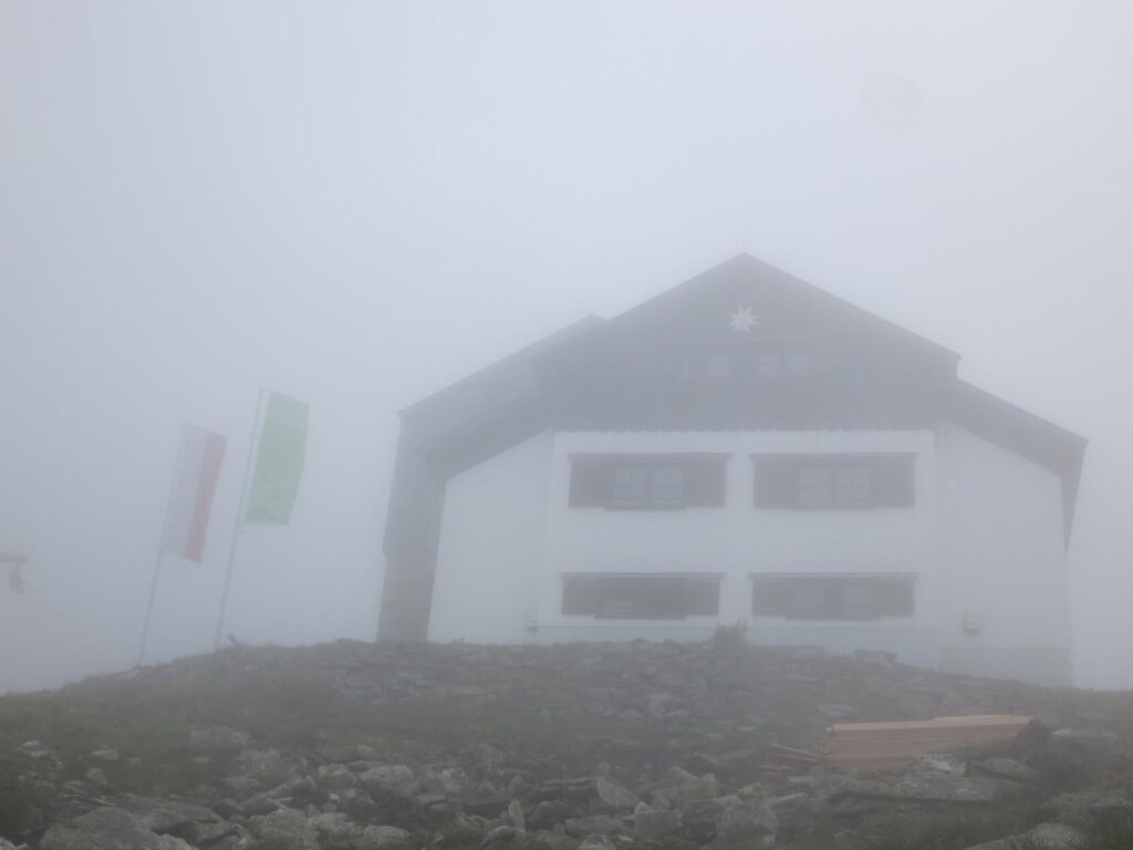 Greizer Hütte im Nebel 