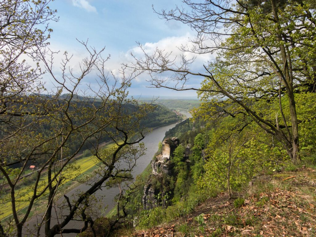 Blick ins Elbtal