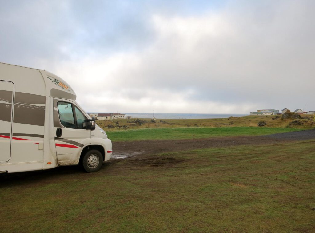 Campingplatz in Hellisandur 