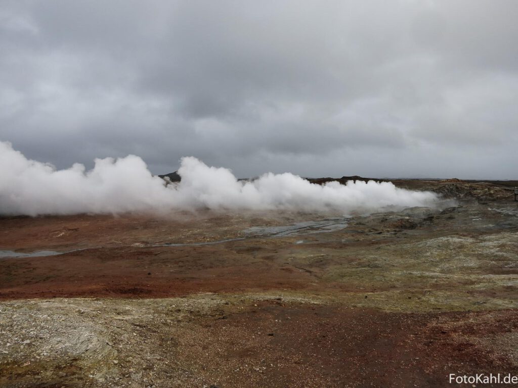 Solvatarenfeld auf der Halbinsel Reykjanes 