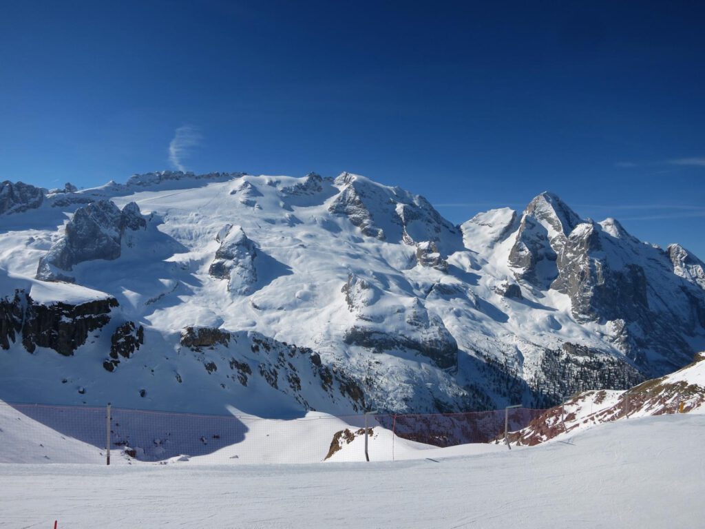 Blick auf die Marmolada 