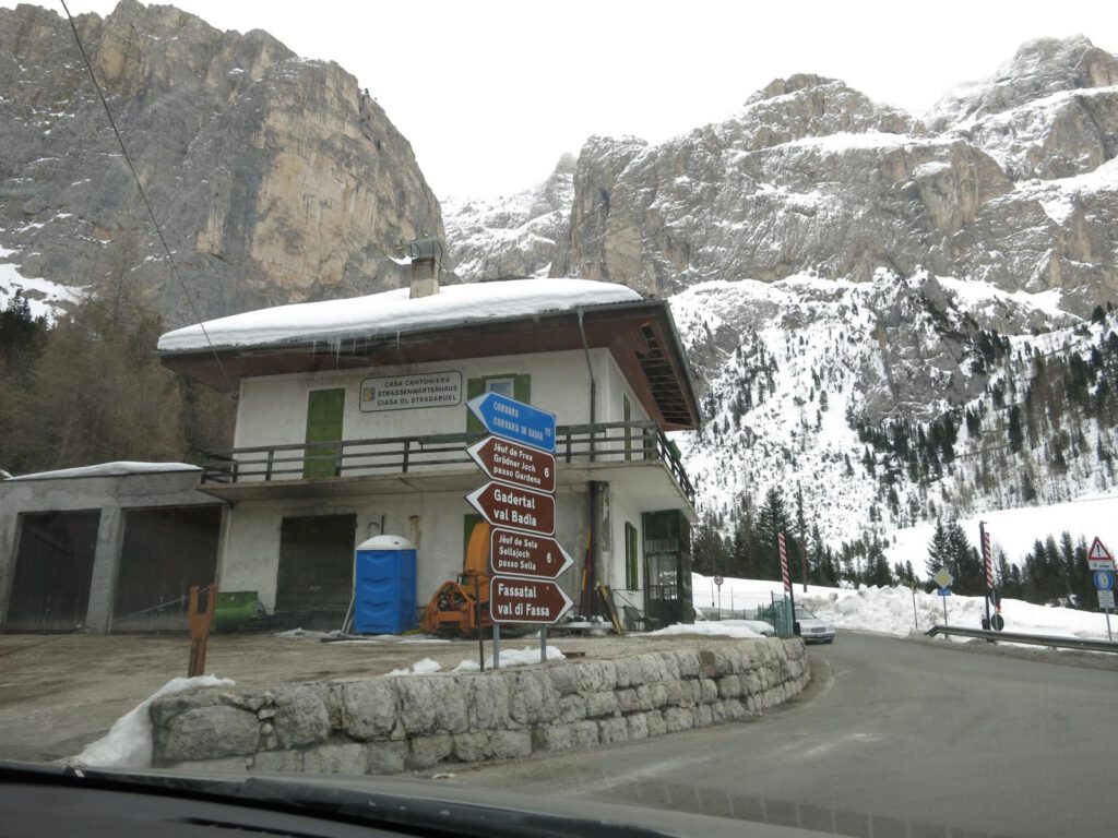 Streetfoto: Fahrt über das Grödnerjoch