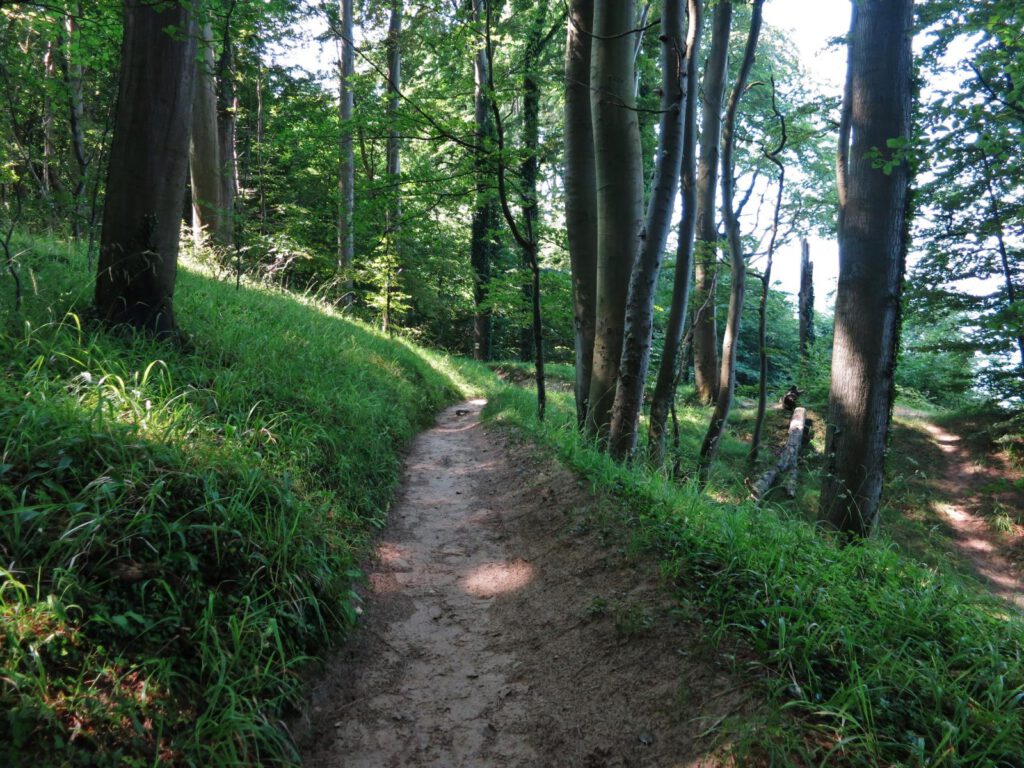 Hochuferweg zwischen Sellin und Binz