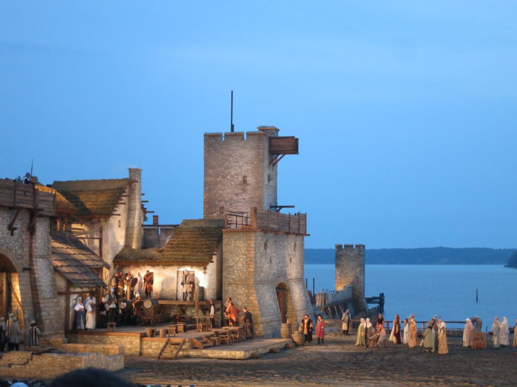 Bühnenbild Störtebeker Festspiele Rügen 