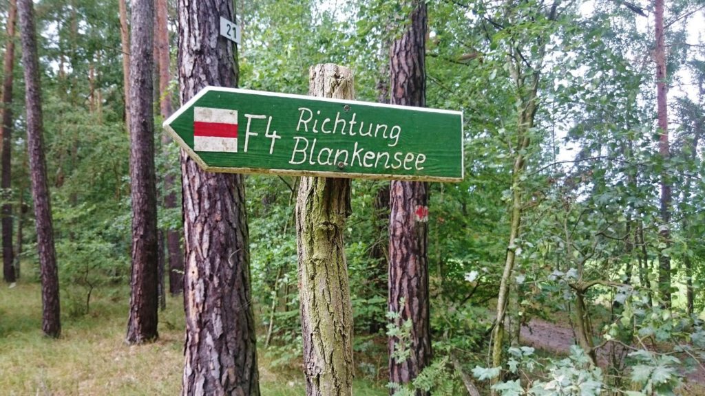 Wanderung Glauer Berge Richtung Blankensee