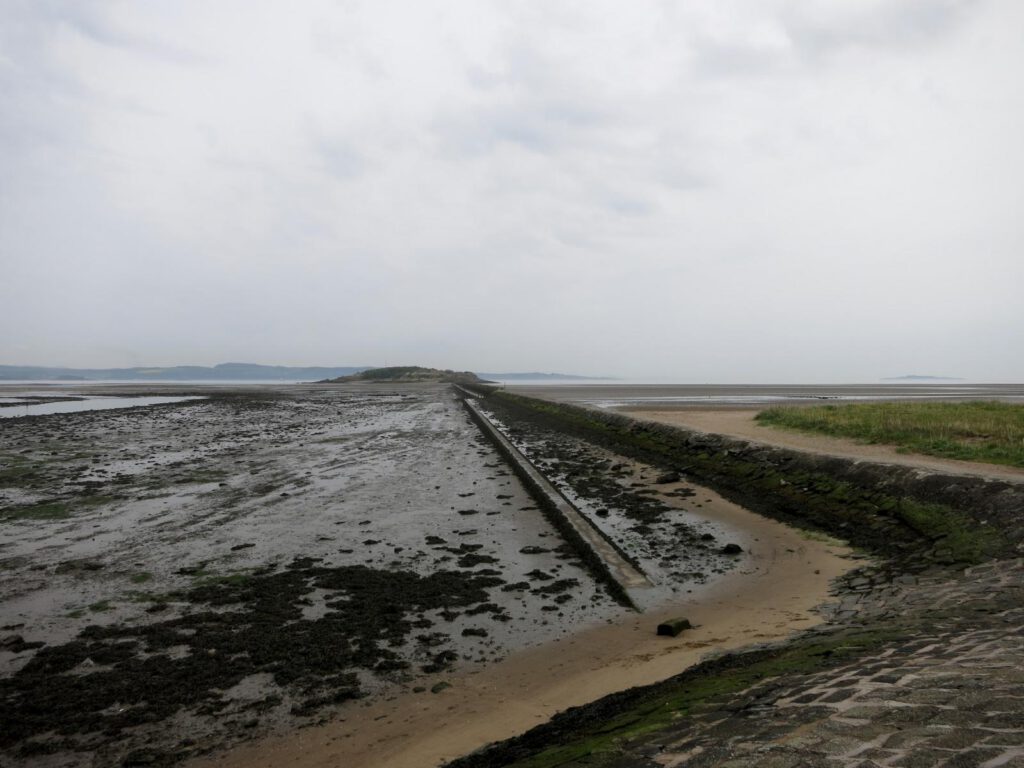 Weg Richtung Cramond Island