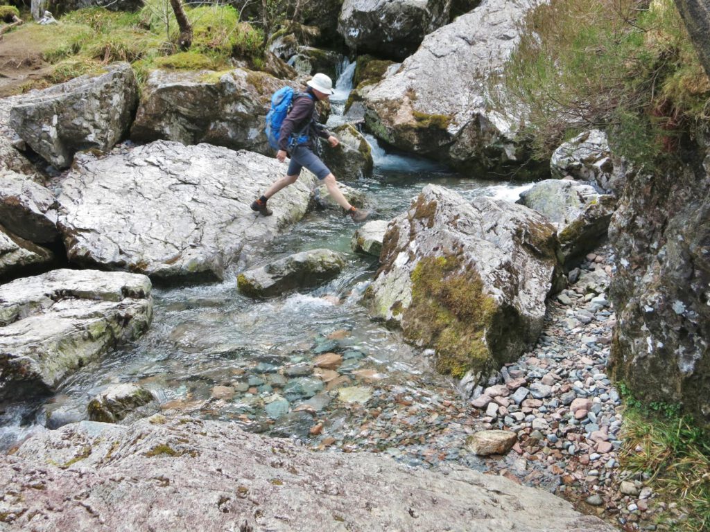 Flussquerung Lost Valley 