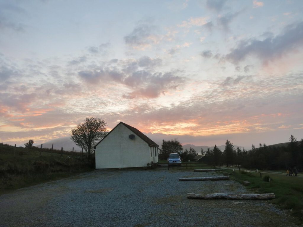 Sonnenuntergang Staffin