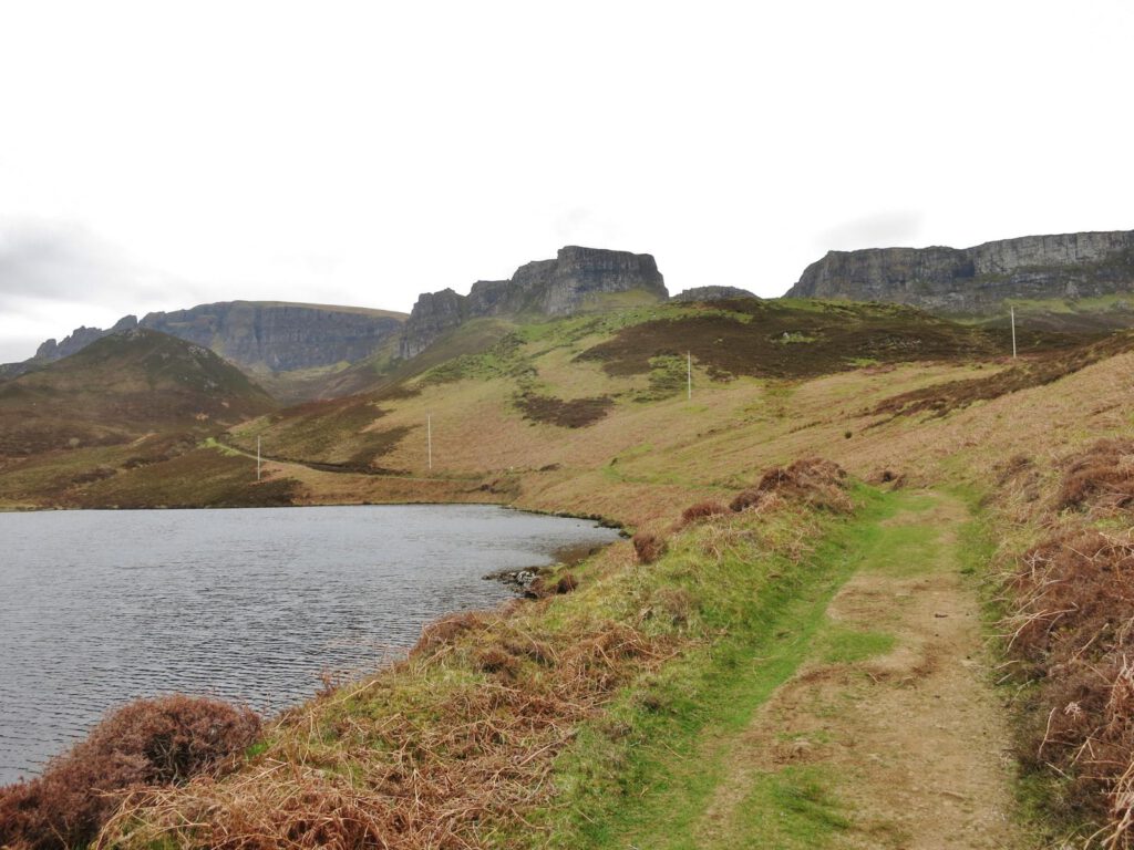 Wandergebiet Quiraing / Skye Schottland 