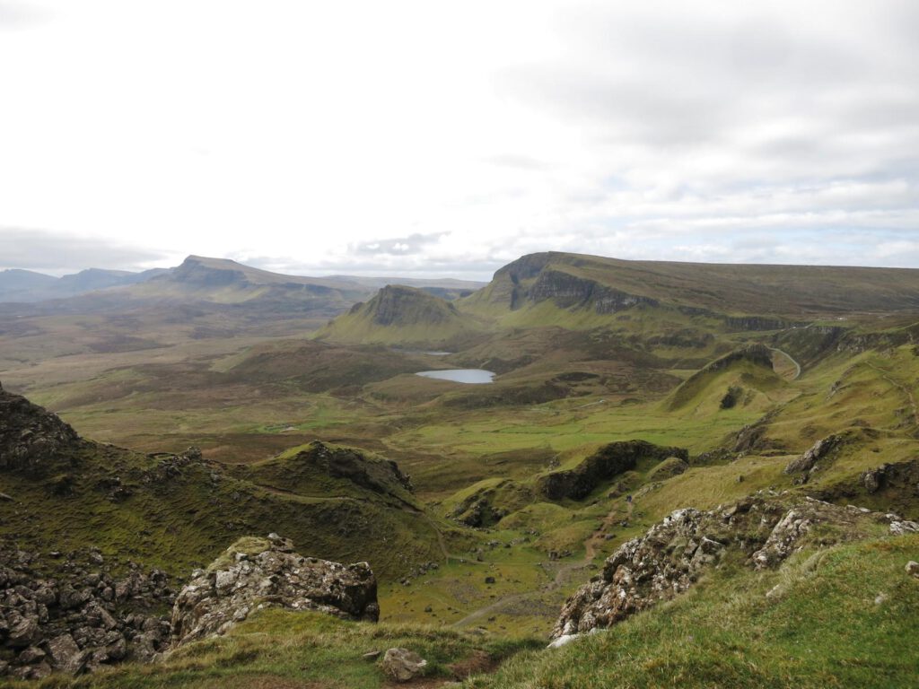 Unterhalb der Needle / Quiraing / Skye Schottland