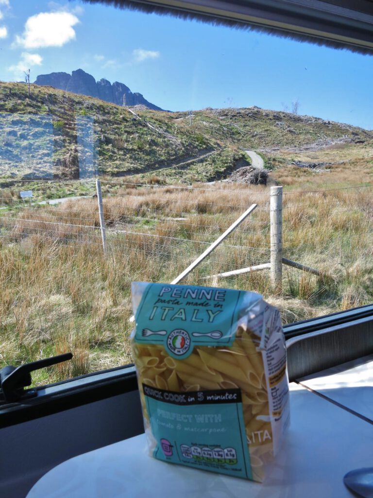 Spaghetti kochen mit Aussicht 