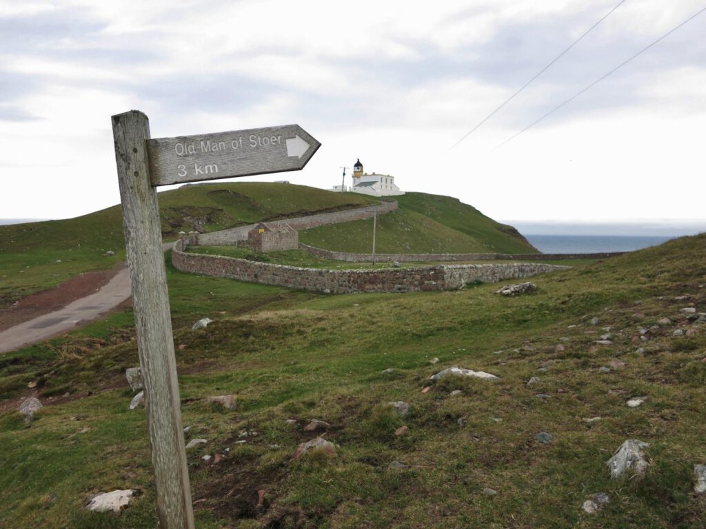 3km bis Old Man of Stoer