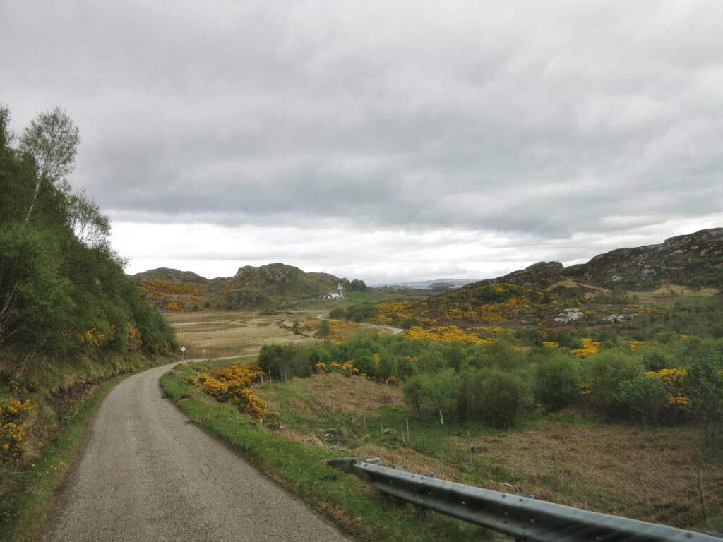 Streetfoto - irgendwo im Nirgendwo in den Highlands