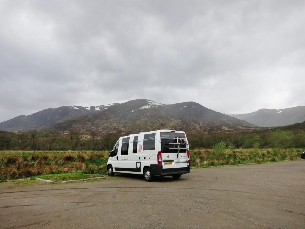 Fotostopp Cairngorm Nationalpark