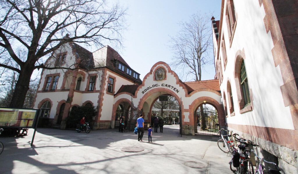 Historischer Eingangsbereich (Foto © Zoo Leipzig)