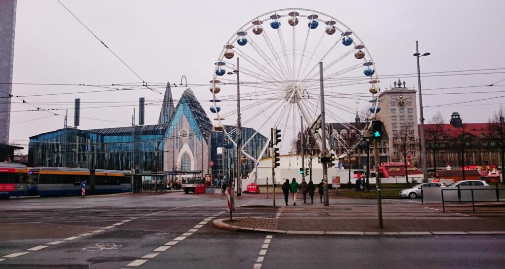 Leipzier Weihnachtsmarkt / Augustusplatz