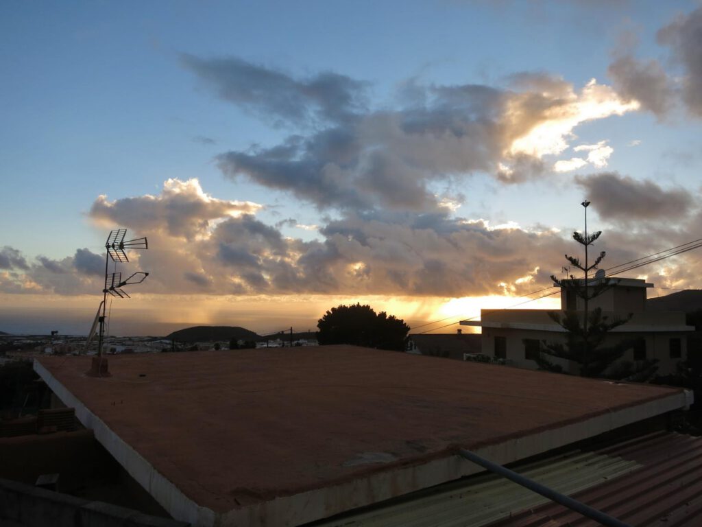 Sonnenuntergang Los Llanos