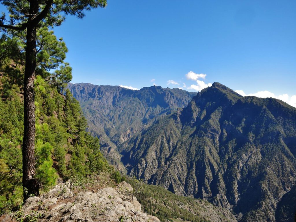 Blick in die Caldera de Taburiente