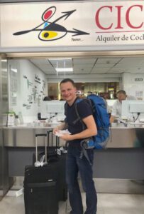 Mietwagenschalter von Cicar am Flughafen Teneriffa 