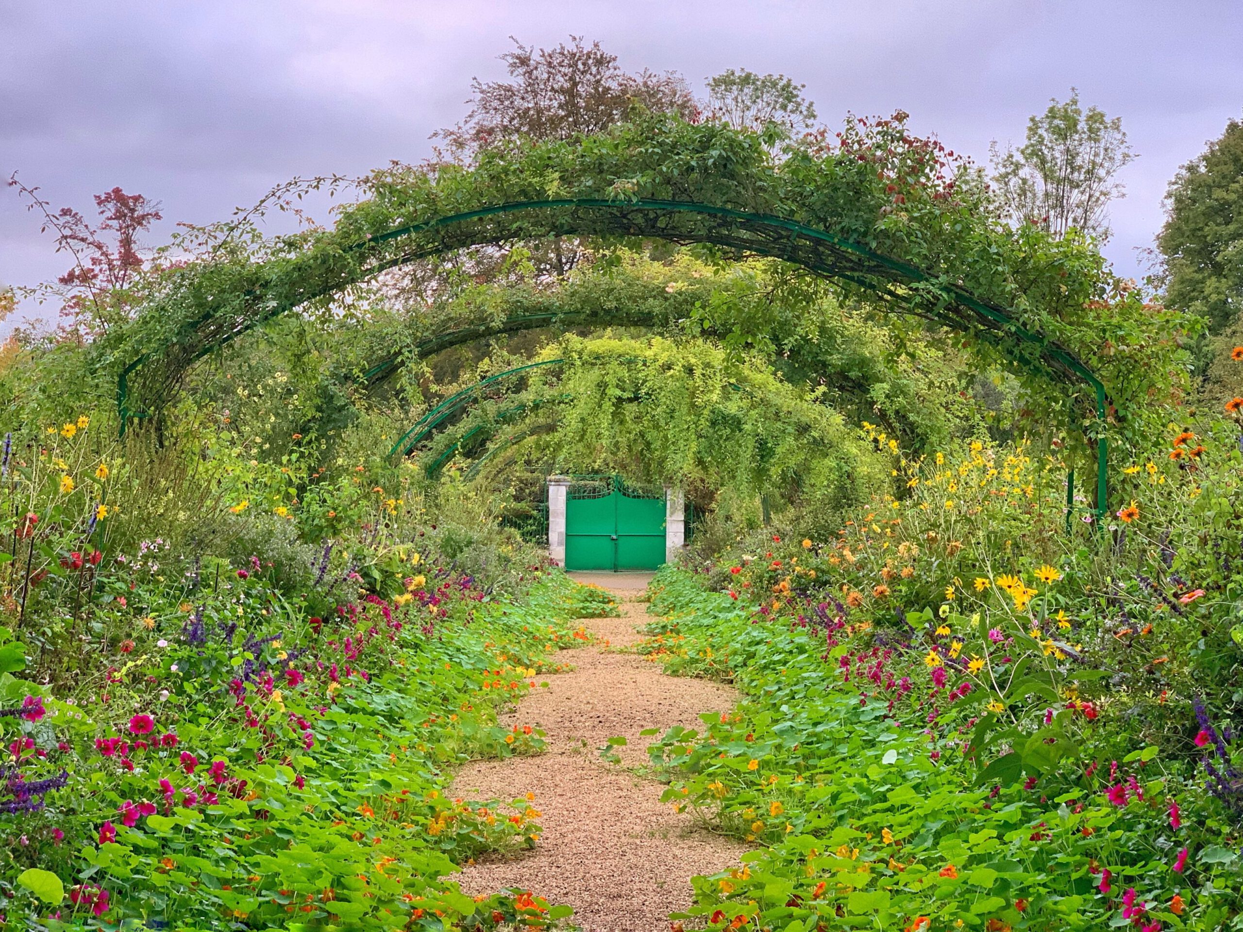 Spaziergang durch Monets Gärten in Giverny