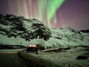 Aurora Borealis rund um Tromsö