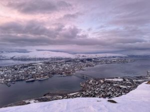 Tromsö Blick vom Storsteinen