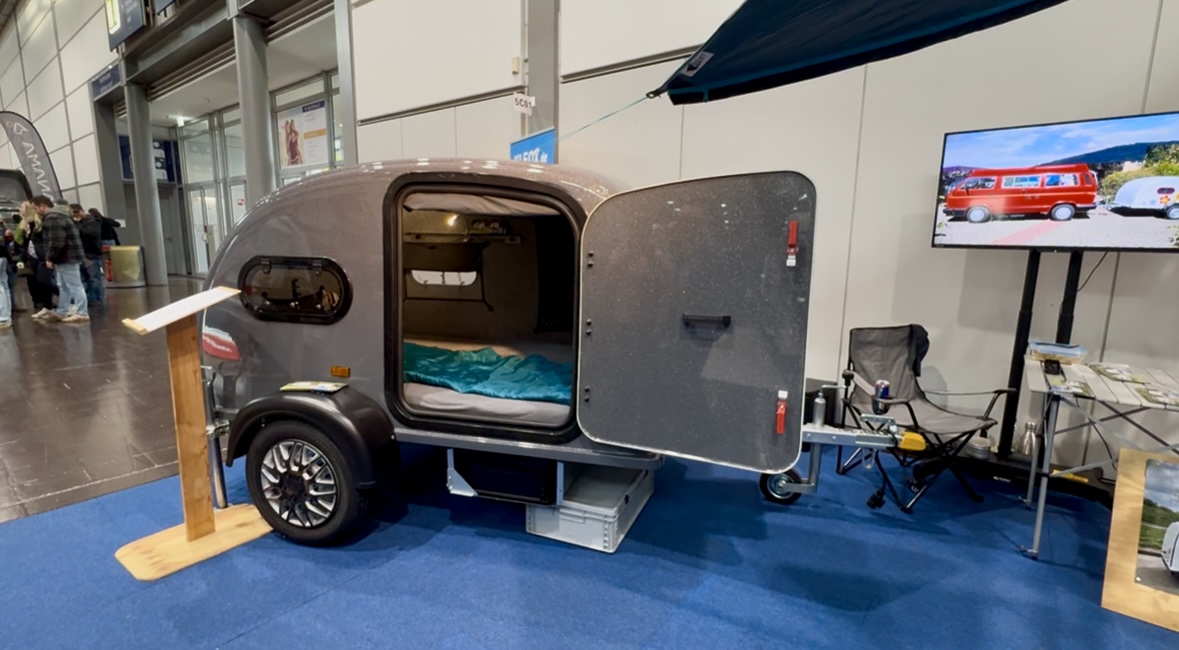 Kleox Shelter auf der Touristik & Caravaning Leipzig 2025