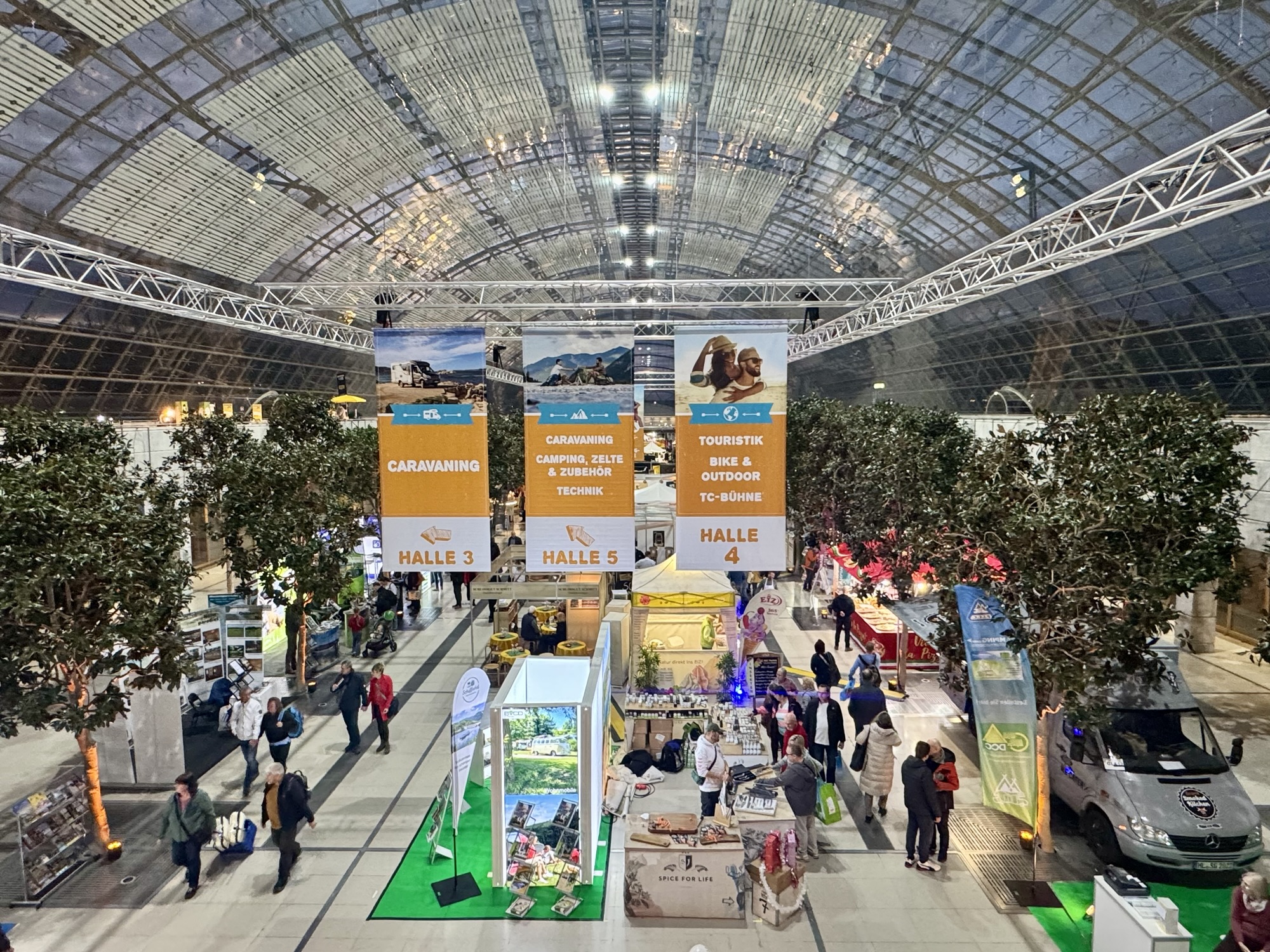 Glashalle Messe Leipzig Touristik & Caravaning Leipzig 2025
