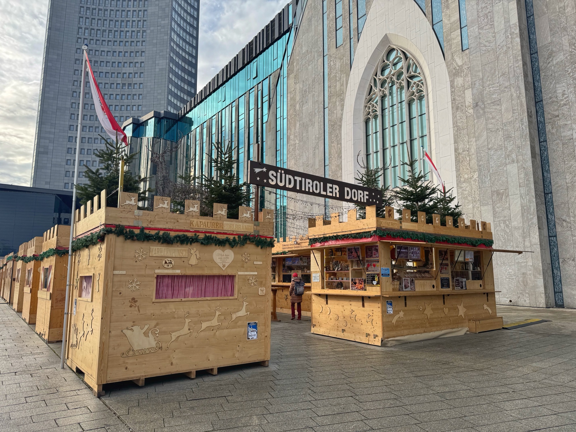 Südtiroler Dorf / Weihnachtsmarkt Leipzig