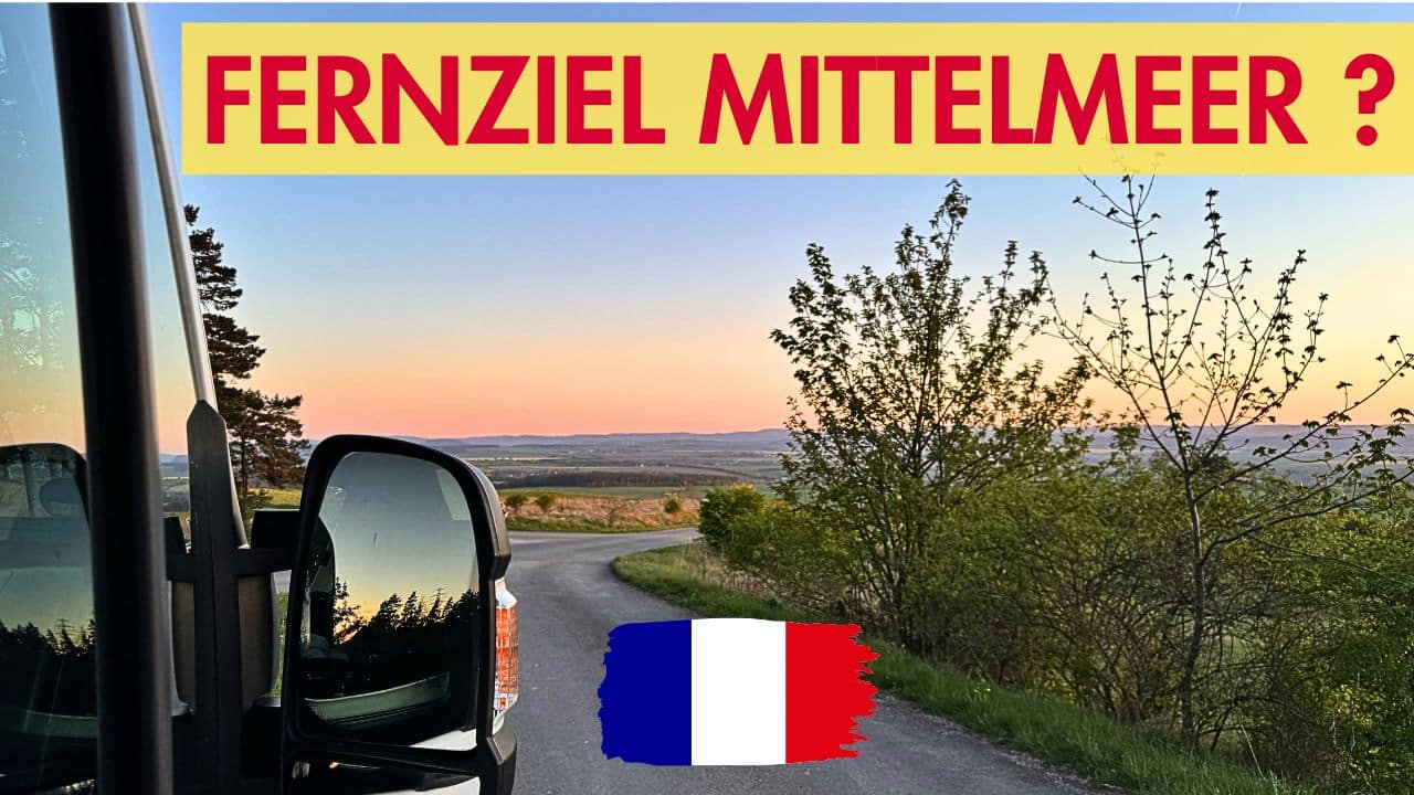 Campertour Frankreich 2026 Titelbild YouTube Video
