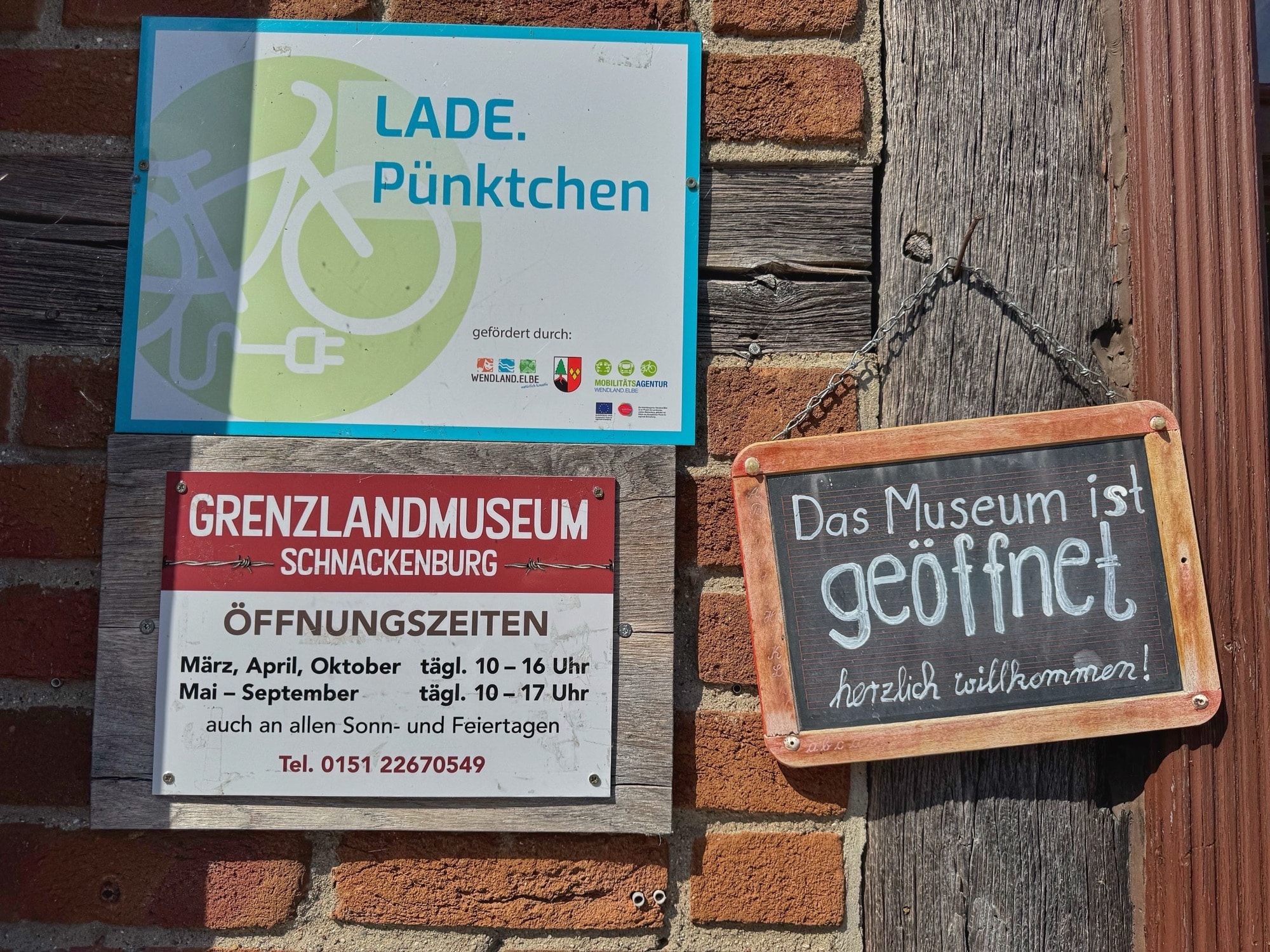 Eingang Grenzlandmuseum Schnackenburg