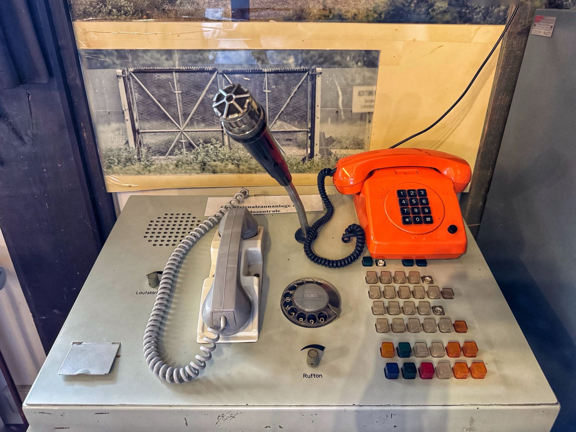 Alte Telefonanlage im Grenlandmuseum Schnackenburg