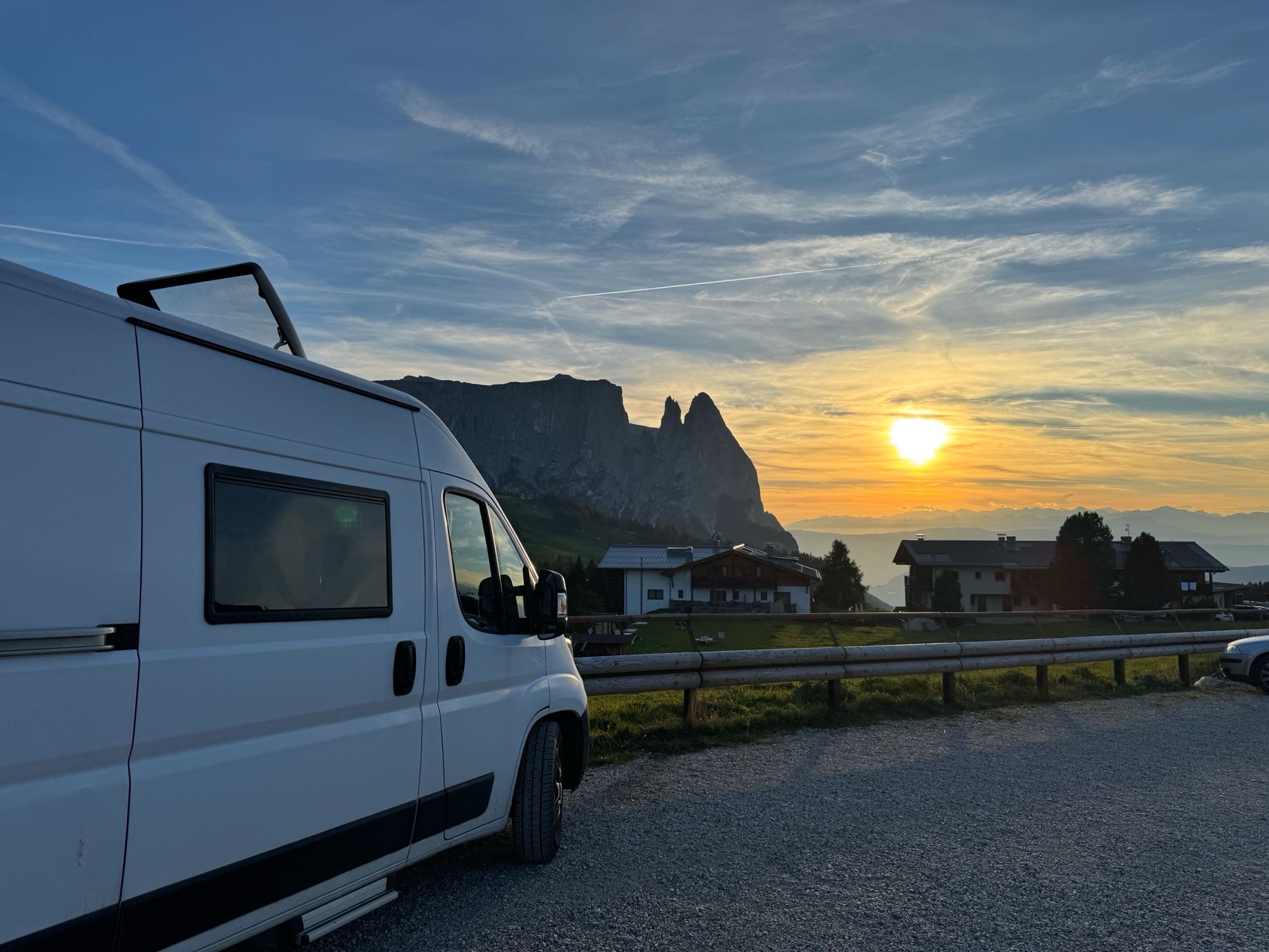 Sonnenuntergang Seiser Alm